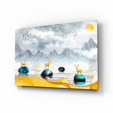 Lake of a Dream Glass Wall Art.